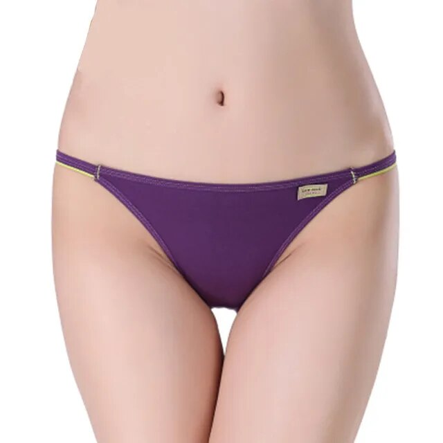 High cut bikini panty