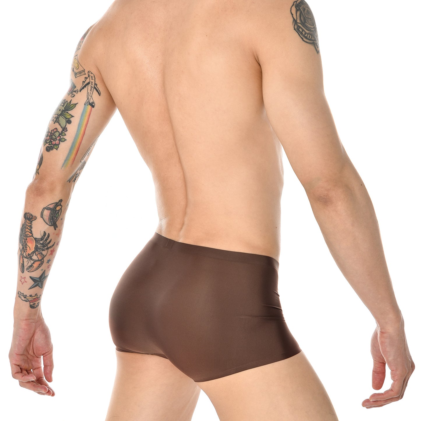 Mens ice silk seamless underwear