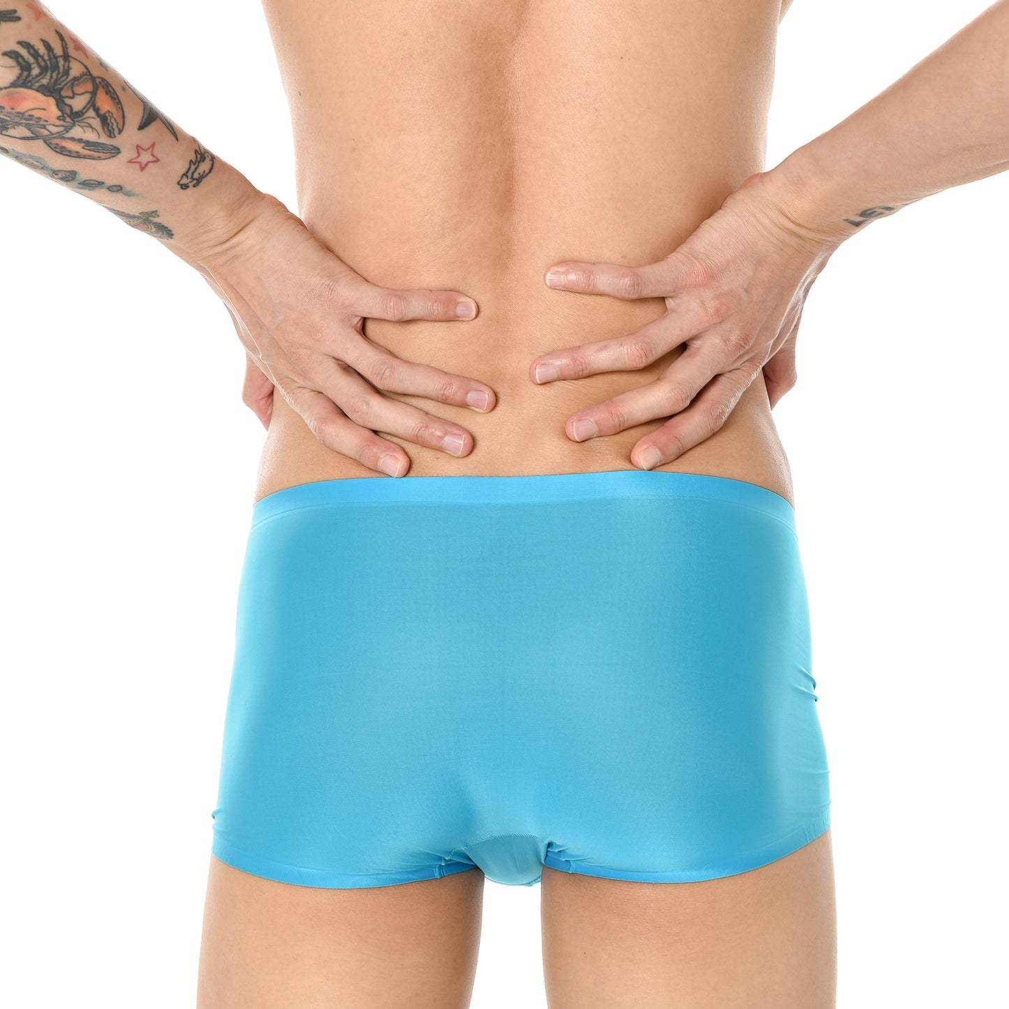 Seamless boxer briefs for men