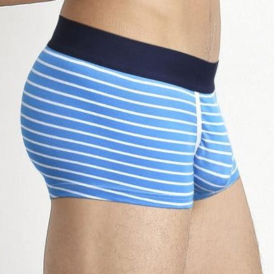 Striped Boxer Shorts Blue White