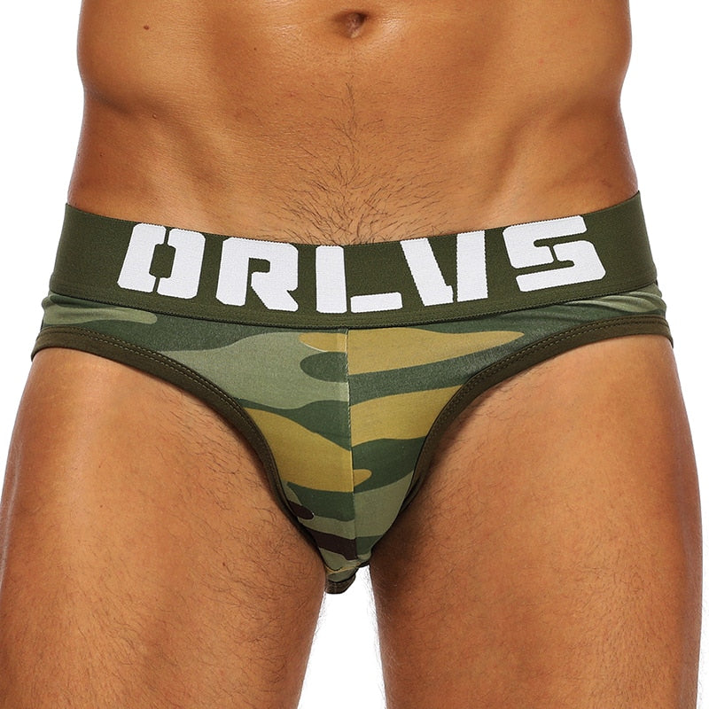 Camouflage Brief Jockstrap