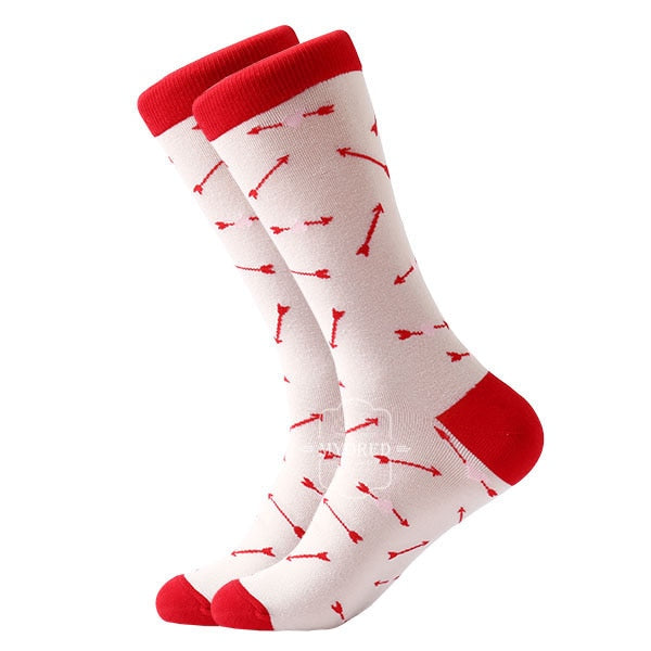 Funky Dress Socks - Cupid