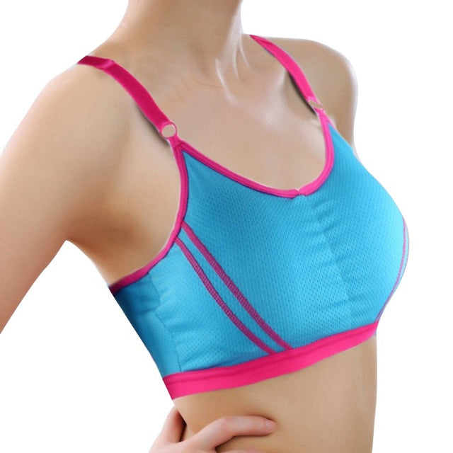 Free Women's Fitness Sports Bra - Blue