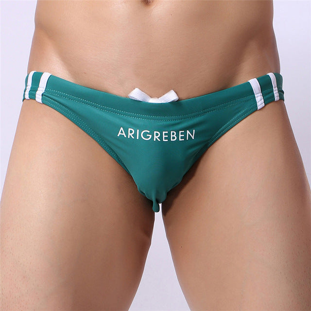 arigreben swim brief green
