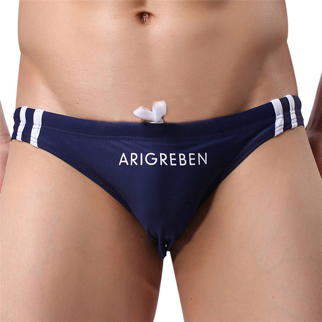 Arigreben Men's Low-Rise Competition Swim Brief