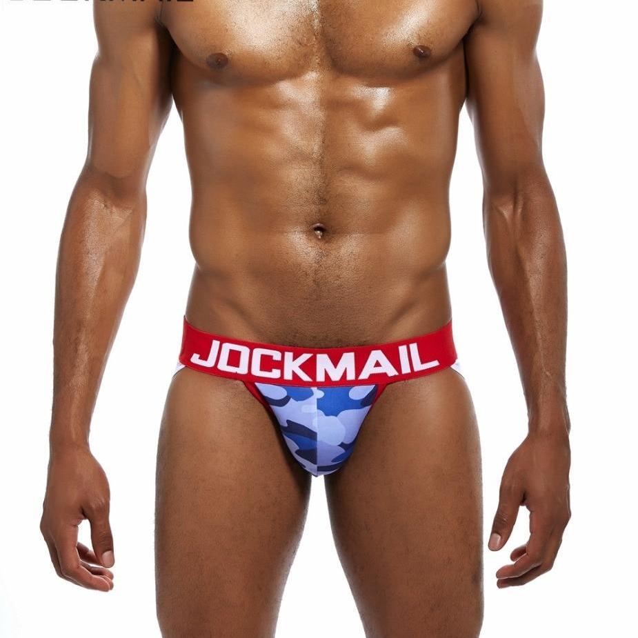 Men's Camouflage Jockstrap - Red