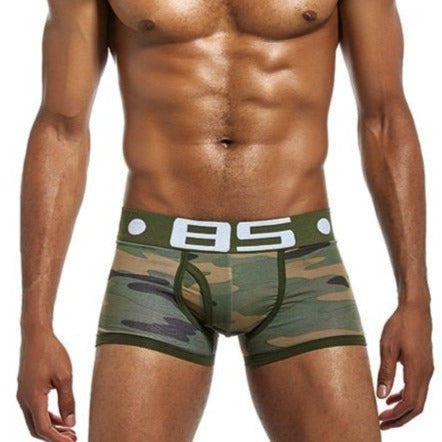 mens camo boxers