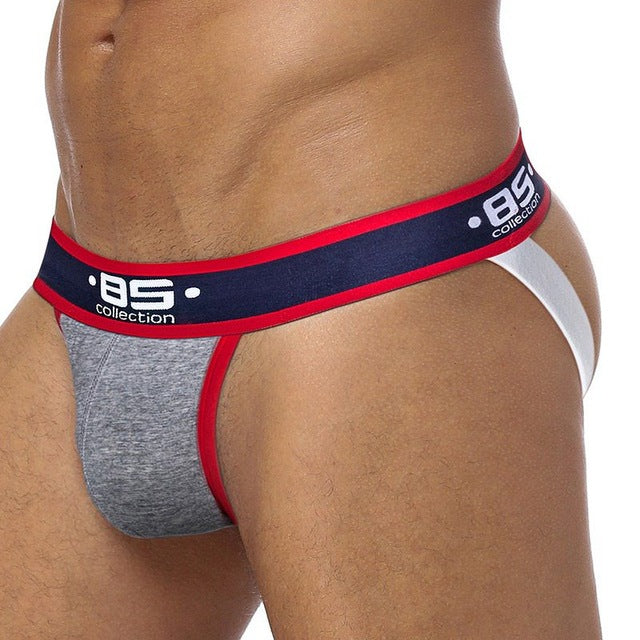 Men's Designer Jockstrap - Grey