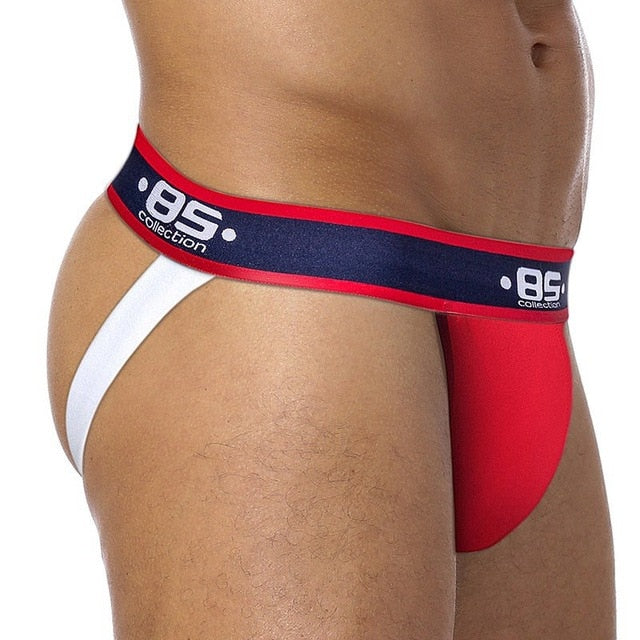 Men's Designer Jockstrap - Red