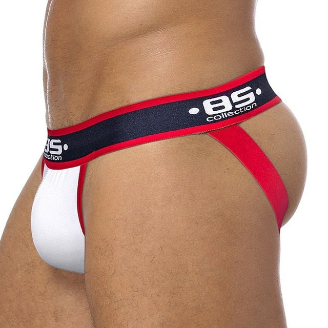 Men's Designer Jockstrap - White