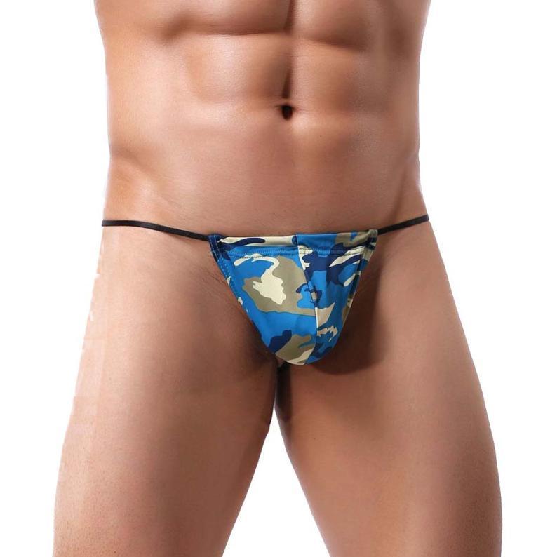 Free Men's Camouflage G-String Underwear