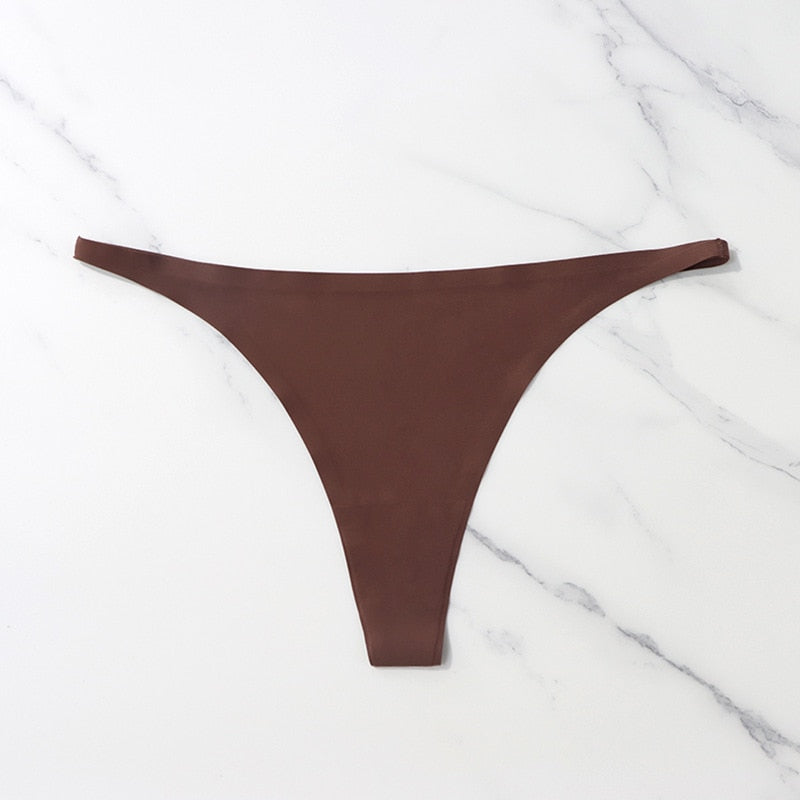 Women's Seamless Thong Underwear