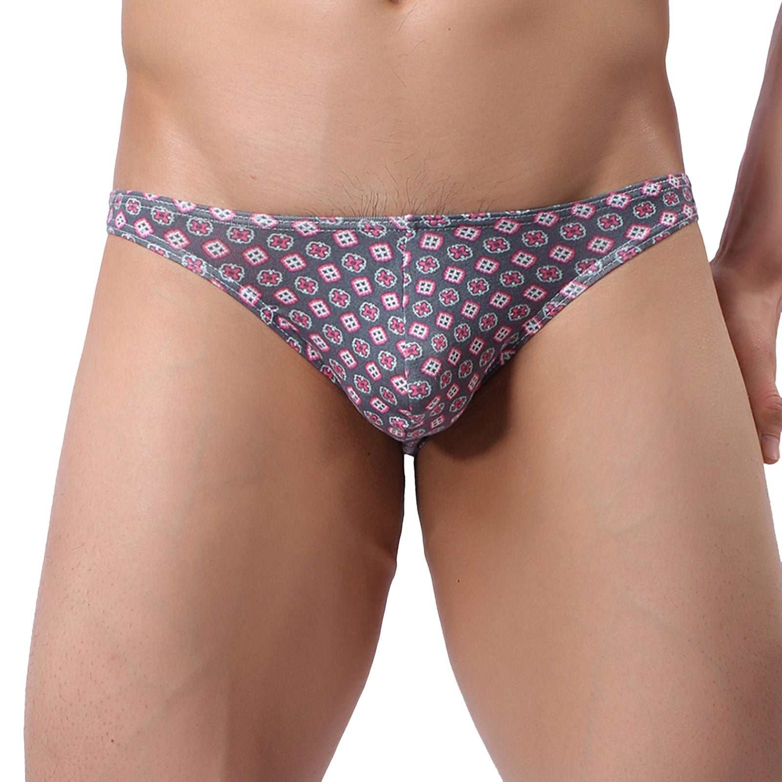 Men's Printed Bikini Brief