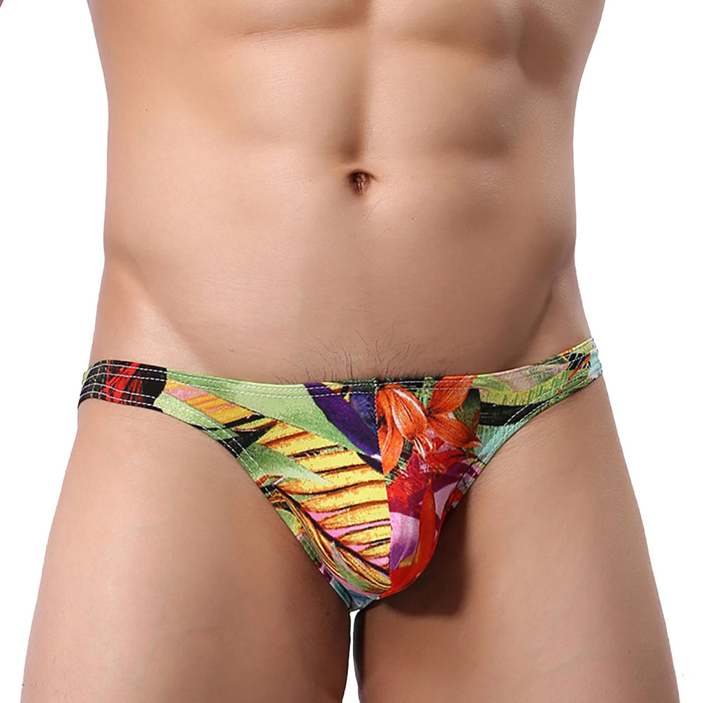 Men's Printed Bikini Brief