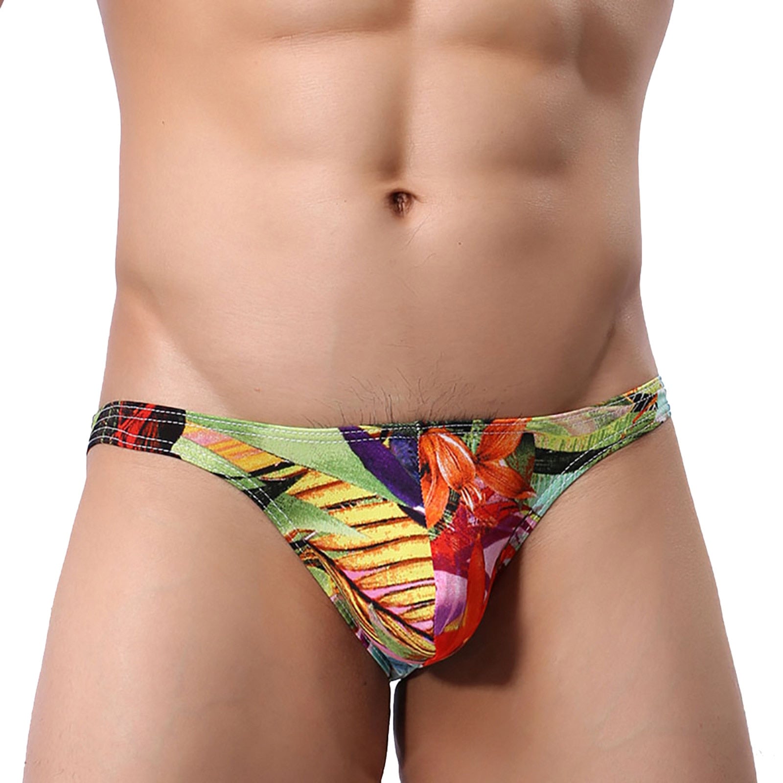 Men's Printed Bikini Brief