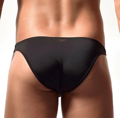 Men's Striped Bikini Brief Underwear - Rear