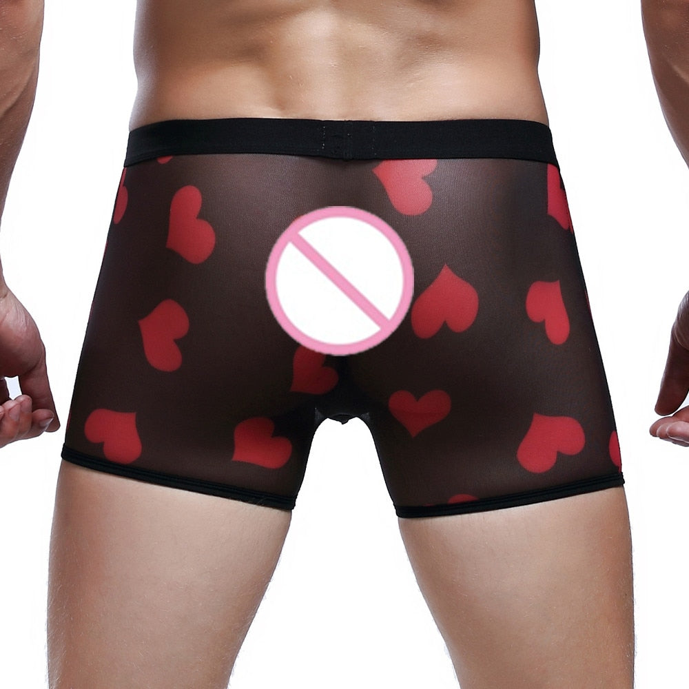 Arigreben Mens Heart Underwear