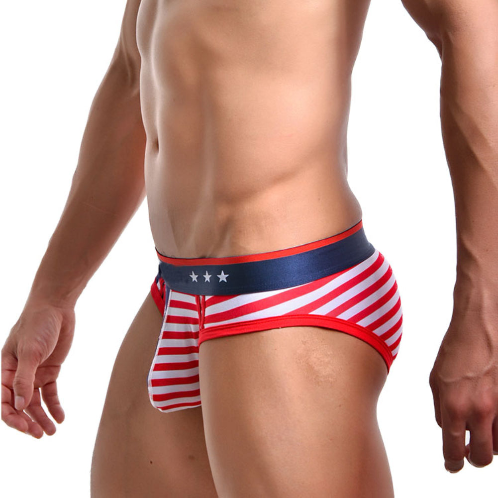 Men's American Flag Brief - Side 2