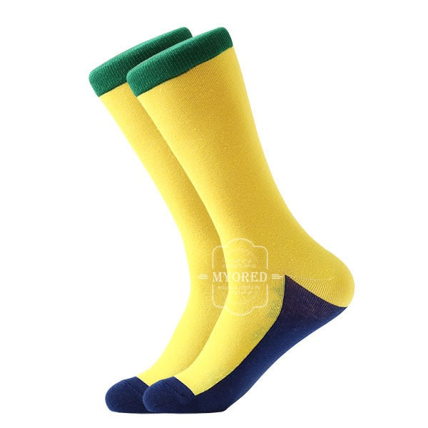 Bright Yellow Socks