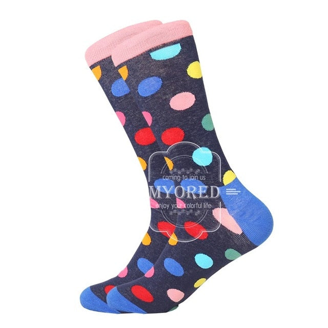 Funky Dress Socks - Polka Dots