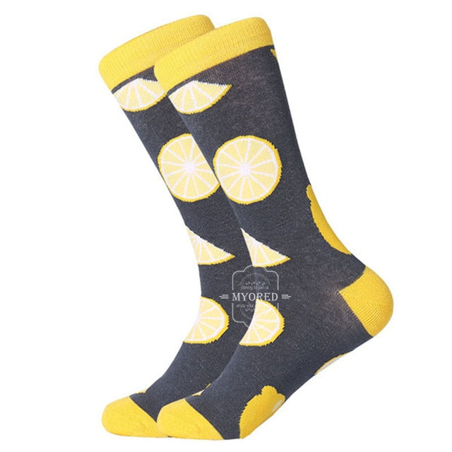 Crazy Fun Socks - Lemon