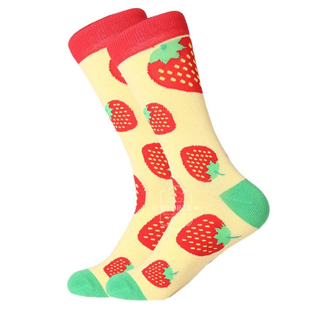 Crazy Fun Socks - Strawberry
