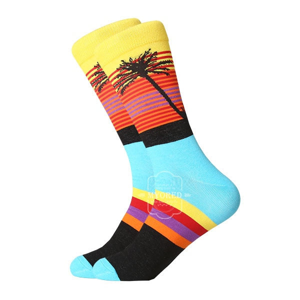 Crazy Fun Socks - Palm Tree