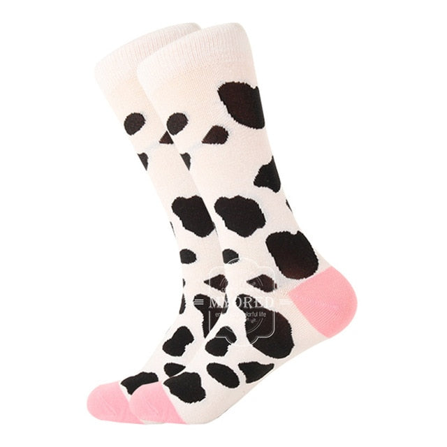 Crazy Fun Socks - Cow