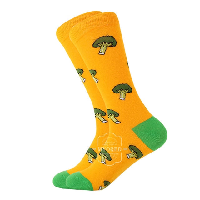 Crazy Fun Socks - Broccoli
