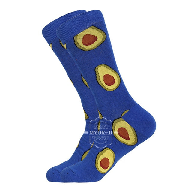 Crazy Fun Socks - Avocado