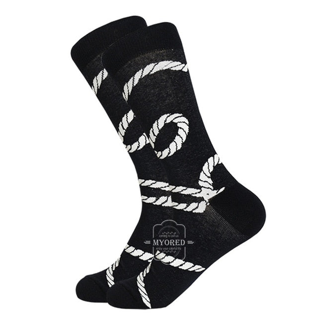 Crazy Fun Socks - Rope