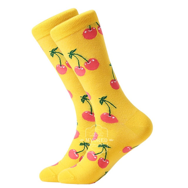 Crazy Fun Socks - Cherry