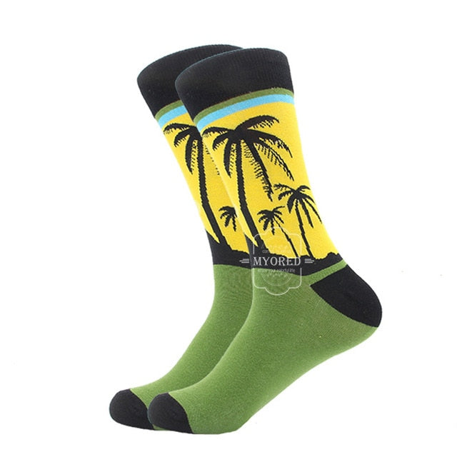 Crazy Fun Socks - Tequila Sunrise