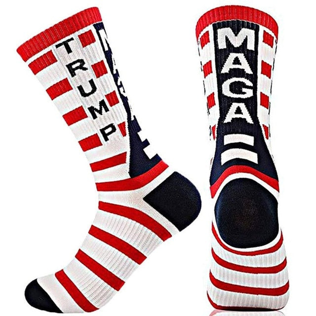 Donald Trump Socks - MAGA Stars & Stripes