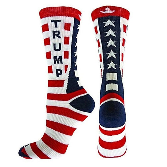 President Donald Trump Socks - Stars & Stripes
