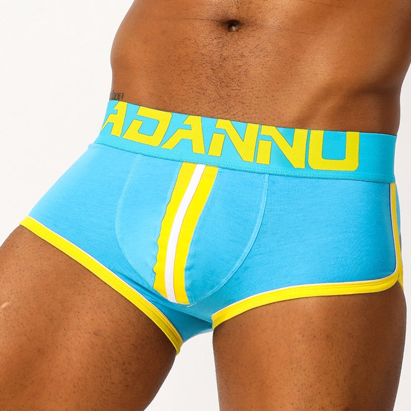 Mens Backless Trunks - Blue