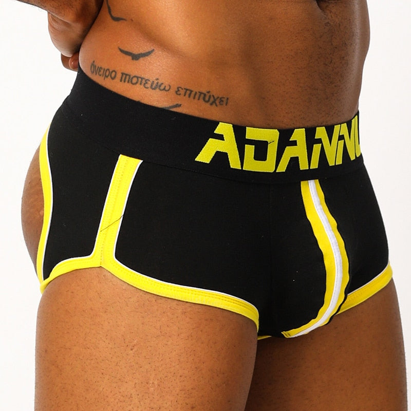 Mens Backless Trunks - Black