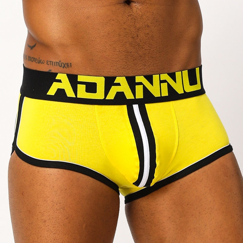 Mens Backless Trunks - Yellow