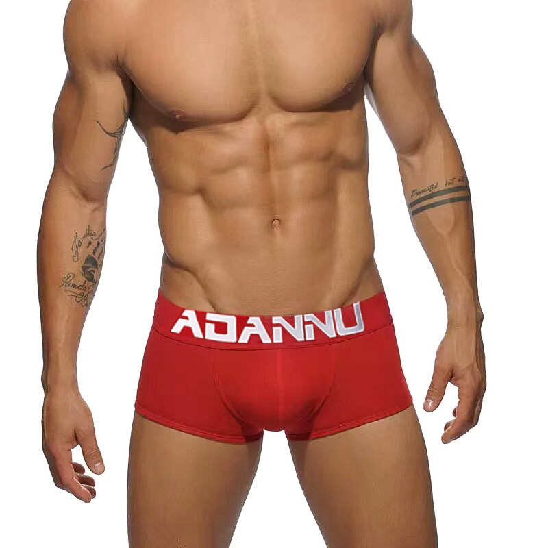 Men's Adannu Trunk Underwear - Red