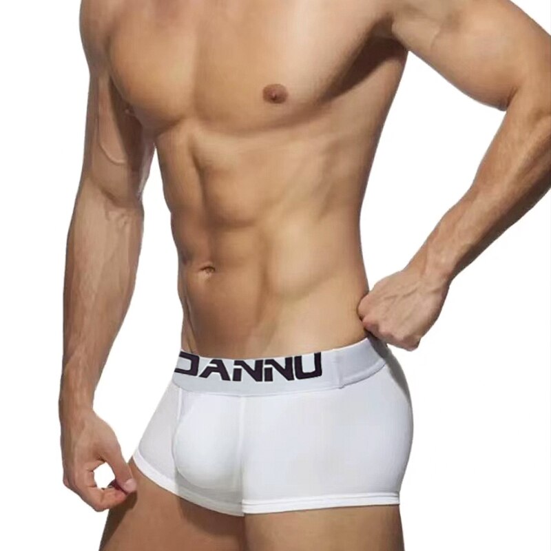 Men's Adannu Trunk Underwear - White