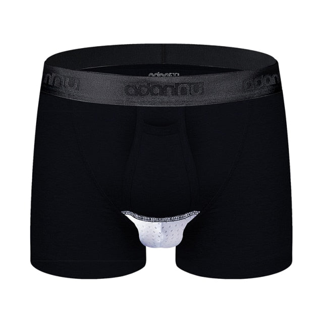 Men's horizontal fly underwear