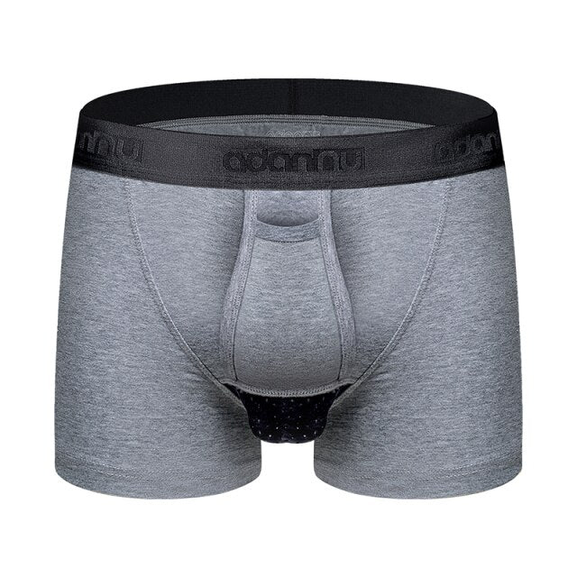 Horizontal fly boxer briefs