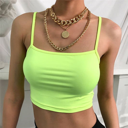 Cropped Cami Tank Top