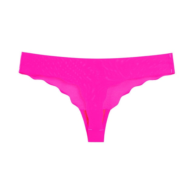 Seamless Pink Thong