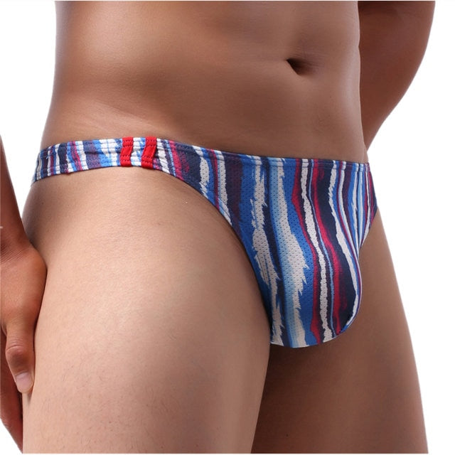 men's t back underwear - stripe