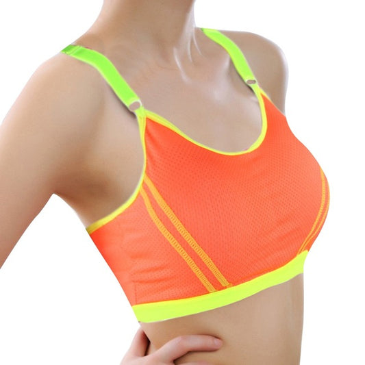 Free Women's Fitness Sports Bra - Orange