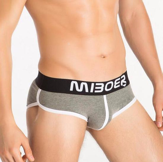 Free Men's Miboer Retro Brief Underwear - Gray