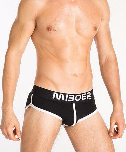 Free Men's Miboer Retro Brief Underwear - Black