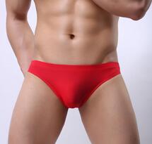 Men's Polyester Seamless Colored Brief