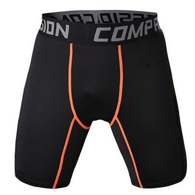 Free Men's Compression Short Underwear - Orange